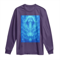 Divine 67 Meme Long Sleeve Shirt Celestial Mason 6 7 Spiritual Six Seven Angelcore - Wonder Print Shop