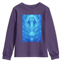 Divine 67 Meme Youth Sweatshirt Celestial Mason 6 7 Spiritual Six Seven Angelcore - Wonder Print Shop