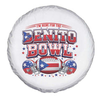 I’m Here for the Benito Bowl Spare Tire Cover Funny Music Fan Football Game Day