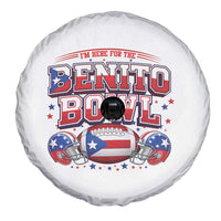 I’m Here for the Benito Bowl Spare Tire Cover Funny Music Fan Football Game Day