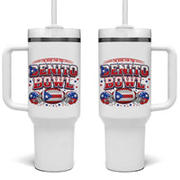 I’m Here for the Benito Bowl Tumbler With Handle Funny Music Fan Football Game Day