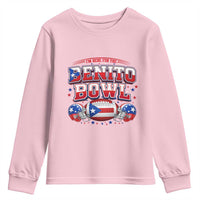 I’m Here for the Benito Bowl Youth Sweatshirt Funny Music Fan Football Game Day