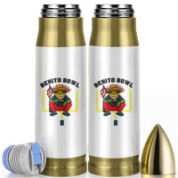 Benito Bowl Coquí Frog Football Bullet Tumbler Funny Puerto Rico Flag Game Day Music Fans