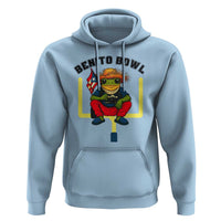 Benito Bowl Coquí Frog Football Hoodie Funny Puerto Rico Flag Game Day Music Fans