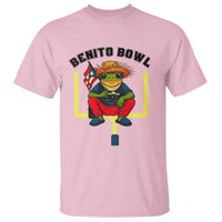 Benito Bowl Coquí Frog Football T Shirt Funny Puerto Rico Flag Game Day Music Fans