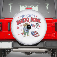 Here for the Benito Bowl 2026 Coquí Frog Spare Tire Cover Puerto Rican Funny Football Music Fans