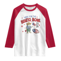 Here for the Benito Bowl 2026 Coquí Frog Raglan Shirt Puerto Rican Funny Football Music Fans