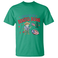 Here for the Benito Bowl 2026 Coquí Frog T Shirt Puerto Rican Funny Football Music Fans