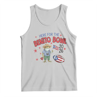 Here for the Benito Bowl 2026 Coquí Frog Tank Top Puerto Rican Funny Football Music Fans