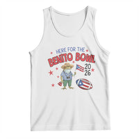 Here for the Benito Bowl 2026 Coquí Frog Tank Top Puerto Rican Funny Football Music Fans