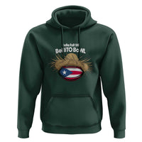 Here for the Benito Bowl Straw Hat Hoodie Puerto Rico Flag Football Music Fans