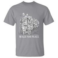 Walk for Peace Walking Monks and Aloka the Dog T Shirt Buddhist Mindfulness Spiritual Religious Faith