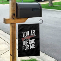 Funny Gun Lover Valentine Pun Garden Flag You AR the One for Me Tactical Romance