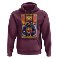Funny San Benito Patron del Halftime Hoodie Bowl 2026 Puerto Rican Football Music Fan