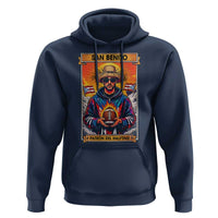 Funny San Benito Patron del Halftime Hoodie Bowl 2026 Puerto Rican Football Music Fan