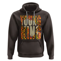 African Kente Hoodie Young King for Boys Men - Wonder Print Shop