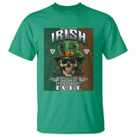 Irish Skull T Shirt Irish To The Born - Wonder Print Shop