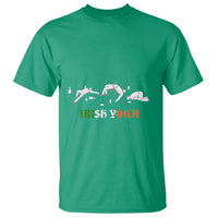 Funny St. Patricks Day Drinking T Shirt Irish Yoga Drunk Poses - Wonder Print Shop