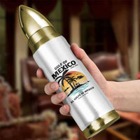 Gulf of Mexico Forever Since 1550 Bullet Tumbler Golfo De Mexico Para Siempre Retro Beach