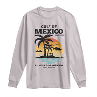 Gulf of Mexico Forever Since 1550 Long Sleeve Shirt Golfo De Mexico Para Siempre Retro Beach
