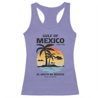 Gulf of Mexico Forever Since 1550 Racerback Tank Top Golfo De Mexico Para Siempre Retro Beach