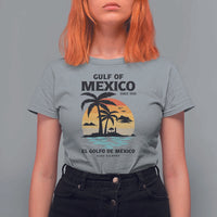 Gulf of Mexico Forever Since 1550 T Shirt For Women Golfo De Mexico Para Siempre Retro Beach