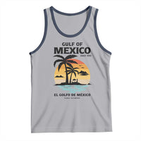 Gulf of Mexico Forever Since 1550 Tank Top Golfo De Mexico Para Siempre Retro Beach