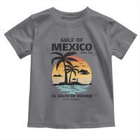 Gulf of Mexico Forever Since 1550 Toddler T Shirt Golfo De Mexico Para Siempre Retro Beach