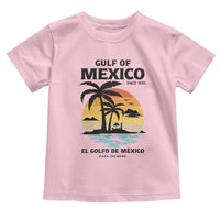 Gulf of Mexico Forever Since 1550 Toddler T Shirt Golfo De Mexico Para Siempre Retro Beach