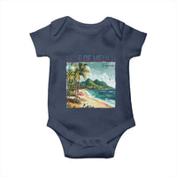 Gulf of Mexico Forever Baby Onesie Retro Beach