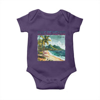 Gulf of Mexico Forever Baby Onesie Retro Beach