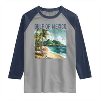 Gulf of Mexico Forever Raglan Shirt Retro Beach