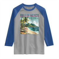 Gulf of Mexico Forever Raglan Shirt Retro Beach