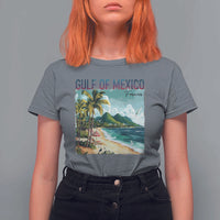 Gulf of Mexico Forever T Shirt For Women Retro Beach