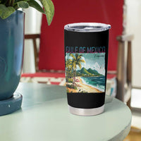 Gulf of Mexico Forever Tumbler Cup Retro Beach