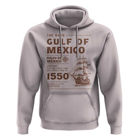 Gulf of Mexico Name Origin 1550 Hoodie Sailing Ship Retro Vintage