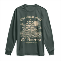 The Great Gulf Of America Long Sleeve Shirt Established in 2025