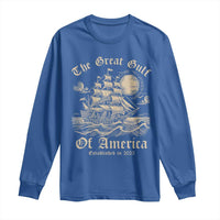 The Great Gulf Of America Long Sleeve Shirt Established in 2025