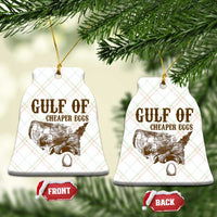 Gulf of Cheaper Eggs Ceramic Ornament Gulf of Mexico - Wonder Print Shop