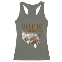 Gulf of Cheaper Eggs Racerback Tank Top Gulf of Mexico