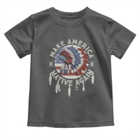 Make America Native Again Toddler T Shirt Indigenous Peoples Pride USA Flag