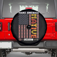 Make America Native Again Spare Tire Cover Indigenous Pride Cultural Heritage USA Flag