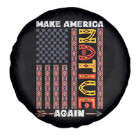 Make America Native Again Spare Tire Cover Indigenous Pride Cultural Heritage USA Flag