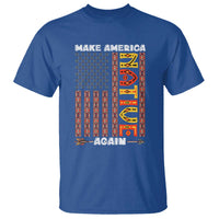 Make America Native Again T Shirt Indigenous Pride Cultural Heritage USA Flag