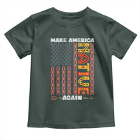 Make America Native Again Toddler T Shirt Indigenous Pride Cultural Heritage USA Flag