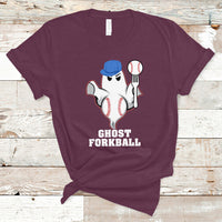 Funny Baseball T Shirt Baseball Game Ghost Forkball Gifts for Baseball Lovers, Baseball Fans - Wonder Print Shop