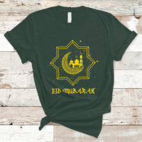 Eid Mubarak T Shirt Happy Eid Mubarak for Muslim Eid al Fitr Ramadan Mubarak Arabic Ramadan Fasting - Wonder Print Shop