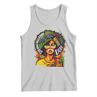 Afro Black Queen Magic Tank Top Beautiful Strong Melanin Poppin' Choc-lit Dope