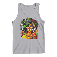 Afro Black Queen Magic Tank Top Beautiful Strong Melanin Poppin' Choc-lit Dope