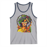 Afro Black Queen Magic Tank Top Beautiful Strong Melanin Poppin' Choc-lit Dope